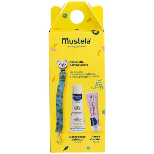 COFANETTO REGALO MUSTELA CON CATENELLA PORTACIUCCIO